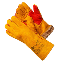 Краги утепленные Сибирь пятипал спилк МЕХ нить кевлар