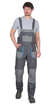 *Полукомбинезон рабочий Двин серый тк.Смесовая (арт. с-121864)