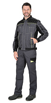 Куртка рабочая Престиж темно-серая тк.Смесовая СОП (арт.с-01494)